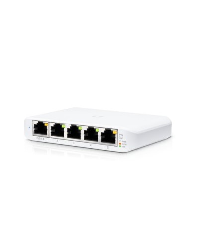 Ubiquiti UniFi Switch USW-Flex-Mini, 4-Port Gigabit LAN + 1-Port PoE Input L2