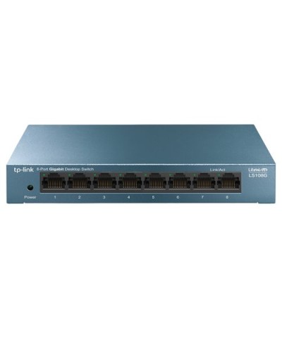 TP-Link LS108G 8-Port Gigabit Ethernet Switch Metal Case
