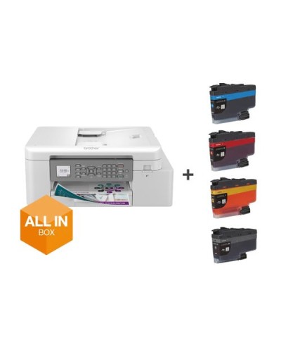 BROTHER MFC-J4335DWXL INK Multifunction Printer (6k Black + 5k Color Inbox) A4 20ipm 128MB 150 Sheet Tray FAX ADF Duplex USB2.0 