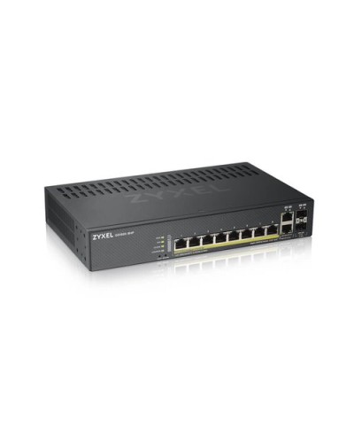 ZYXEL GS1920-8HPV2-EU0101F 8-Port Gigabit PoE+ Switch with 2-Port Dual Gigabit Uplink - NebulaFlex - IPv6, VLAN, Lifetime Warran