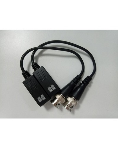 HIKVISION HD-TVI Passive Transmitter over CAT 5e Cable, 200m Color Transmission, 2-Pack - DS-1H18S/E