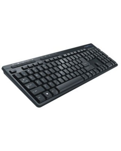 ATLANTIS PREMIUM 110 P013-WL618-U MULTIMEDIA USB Keyboard 5 Internet Hotkeys Black
