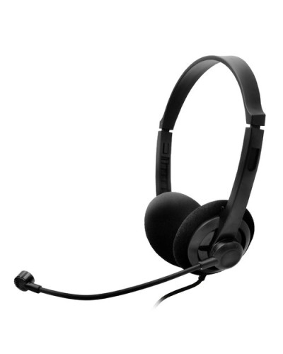ATLANTIS P003-USB501 Stereo Headset with Microphone, USB, 1.8m Cable, Black