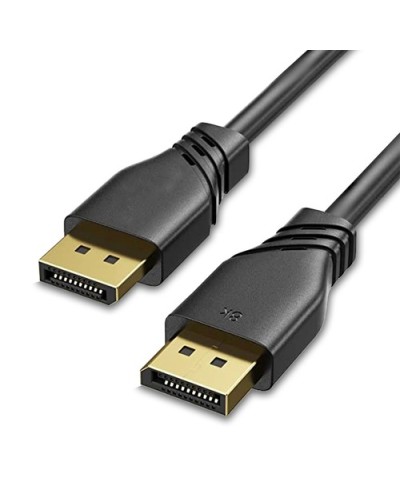 ATLANTIS DISPLAYPORT 1.2 TO DP CABLE, M/M, 2M, COPPER SHIELDED, BLACK, P019-DP_12-2