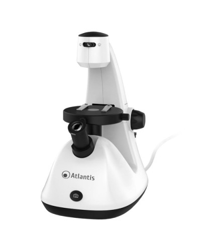 ATLANTIS E45-MS729 Digital Inverted Microscope USB UXGA 1600x1200 1300x Magnification CMOS Optics