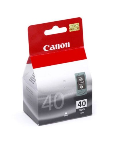 CANON PG-40 Black Ink Cartridge 195 Pages 18ML with Printhead for IP2200 IP2600 MP140 MP150 MP180 MP190 MP450 MP460 JX200 JX500 