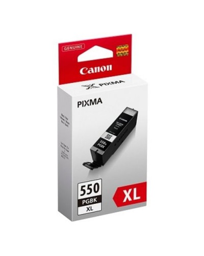 CANON PGI-550XL Black Ink Cartridge 22ML - Compatible with PIXMA IP7250 MG6350 MG5450 MG5650 MG6650 MG7550 IX6850