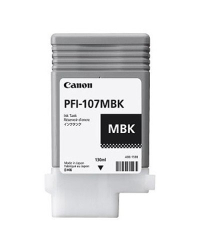 CANON PFI-107 MBK Matte Black Ink Tank Single (130ml) for IPF 670 680 685 770 780 785