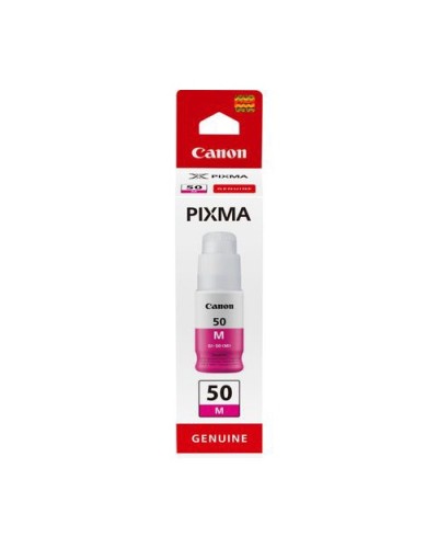 CANON GI-50 M MAGENTA Ink Bottle 70ml 7,700 Pages PIXMA G6050 G5050 G7050 GM4050