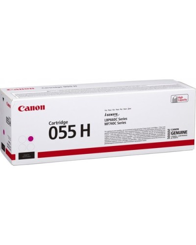 CANON 055 H M Magenta Toner 5900 Pages for LBP664Cx LBP663Cdw MF746Cx MF744Cdw MF742Cdw