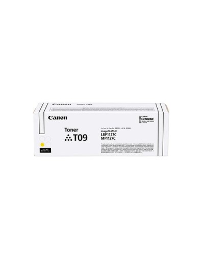 CANON T09Y Yellow Toner 5,900 Pages for i-SENSYS X C1127P C1127i C1127if