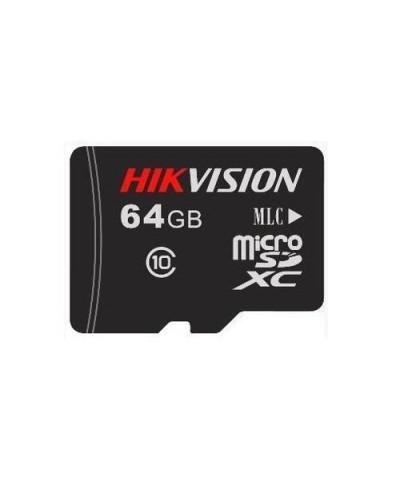 Hikvision P Series SD Card 64GB - Lifetime Warning, Healthy Monitoring, Read/Write Lock