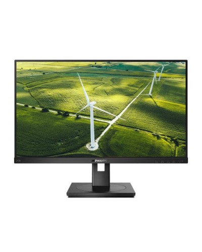 Philips LED Monitor 27" Wide 272B1G/00 IPS 1920x1080 4ms 250cd/m² 1000:1 2x2W Speakers Pivot Height Adjust VGA DVI HDMI DP USB L