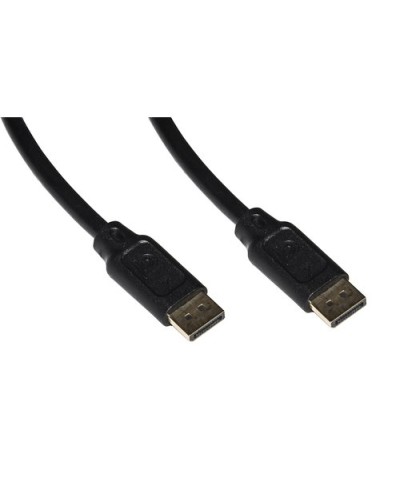 DISPLAYPORT 1.2 TO DP CABLE, M/M, 1.8M, 4K, BLACK, LKCDP18