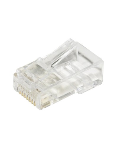 RJ45 CAT5E UTP Unshielded Plug for Stranded Cable with Insert - 100 Pcs Pack LKPL85I
