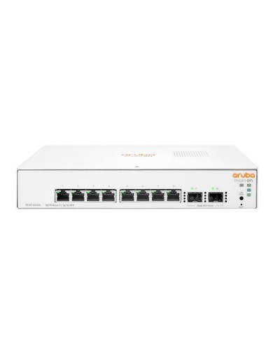 HPE Networking Instant On 1930 JL680A 8-Port Managed Gigabit Switch with 2 SFP Ports - Lifetime Warranty