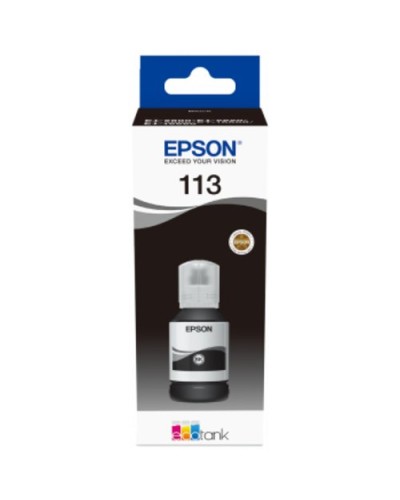 EPSON C13T06B140 Black Ink Bottle 127ml for EcoTank ET-M16600 ET-5850 ET-5800 ET-16650 ET-16150 ET-5880