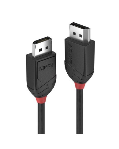 LINDY DISPLAYPORT 1.2 TO DP CABLE, M/M, 1.5M, "Black Line", BLACK, 36494