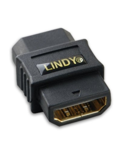 LINDY Premium HDMI Female to Female Adapter - Connects 2 HDMI Cables