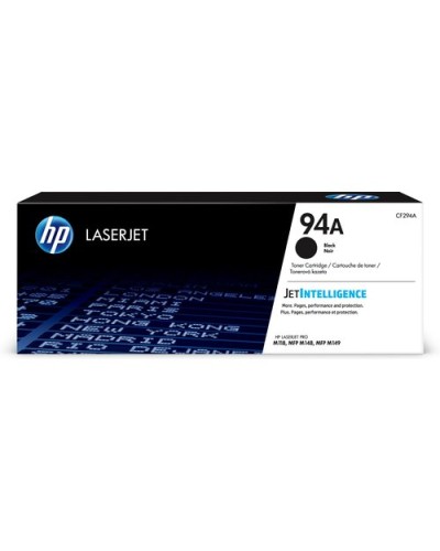 HP CF294A 94A Black Toner Cartridge 1200 Pages for M118 M148