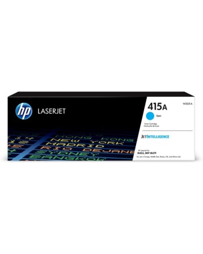 HP W2031A (415A) Cyan Toner Cartridge - 2,100 Pages - M454, M479