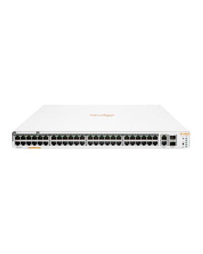 HPE Networking Instant On 1960 JL809A 48-Port Gigabit PoE+ Switch (600W) with 2 x 10GbE Base-T and 2 x 10GbE SFP+