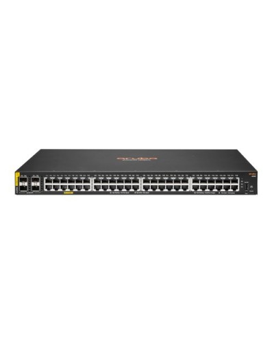 HPE JL675A Aruba 6100 48-Port 10/100/1000 PoE+ (370W) + 4x 1GB/10GB SFP+ Lifetime Warranty