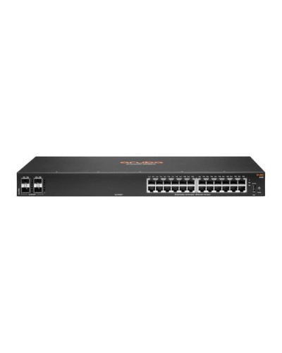 HPE JL678A ARUBA 6100 24-Port 10/100/1000 + 4X 1GB/10GB SFP+ Lifetime Warranty