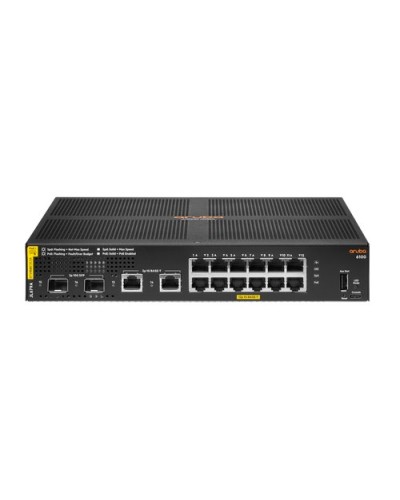 HPE Aruba 6100 12-Port PoE+ Switch
