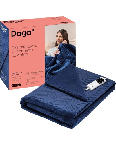 elektrische Abdeckung Daga RELAX 160 x 120 cm Blau 100 % polyester