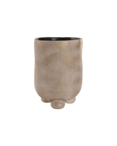 Vaso Home ESPRIT Marrone Chiaro Ceramica Città