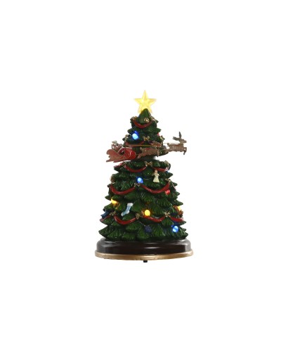 Christmas Tree Home ESPRIT Multicolour polypropylene Musical