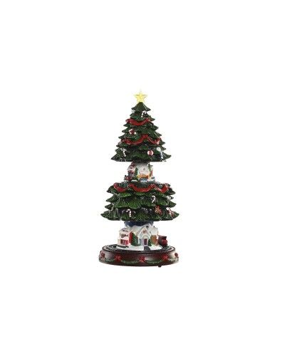 Kerstboom Home ESPRIT Multicolour Polypropyleen Muzikaal
