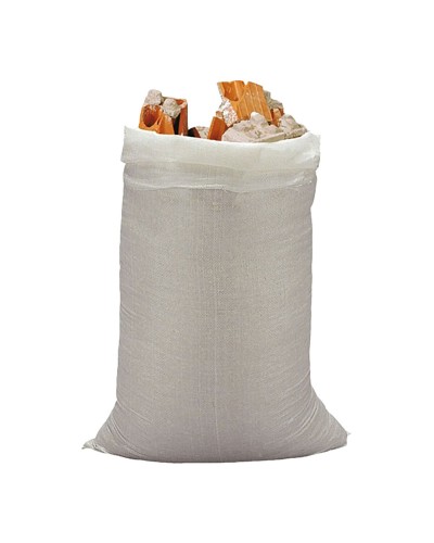 Sac à gravats Seimark Blanc Raphia 60 x 100 cm (10 Unités)