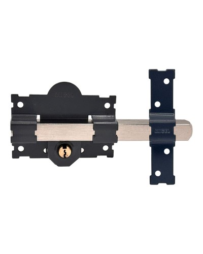 Serrure de sécurité Micel crr07 105l/50 Acier Gris 50 mm Recouvrir