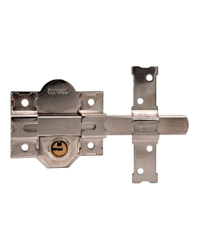 Chiavistello di sicurezza Micel crr11 86l/50 Acciaio nichel 50 mm Sovrapporre