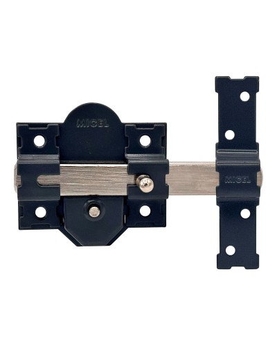 Säkerhetslås Micel crr12 86b/50 mm Stål Grå 50 mm Att lägga ovanpå