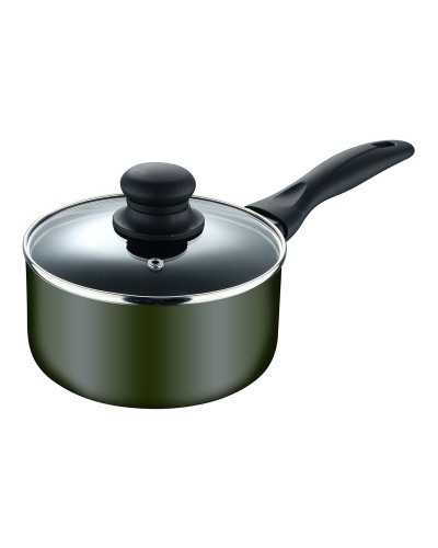 Saucepan San Ignacio experto Black Green Aluminium Crystal Ø 16 cm
