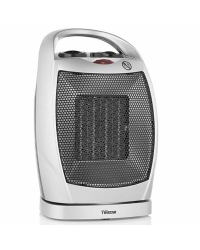 Tristar KA-5038 Calefactor Convector de 1500 W, Negro/Plateado
