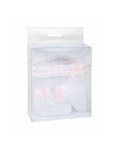 Ropa para muñecas Arias Blanco Rosa (2 Piezas)