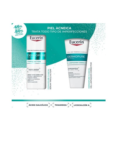 Ansiktskräm Eucerin DERMOPURE 2 Delar