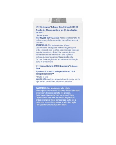 Gezichtscrème Neutrogena COLLAGEN BANK Spf 30 50 ml