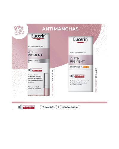 Cofanetto Cosmetica Donna Eucerin ANTI-PIGMENT 2 Pezzi