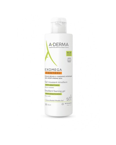 Entspannende Körperemulsion A-Derma Exomega Control (500 ml)