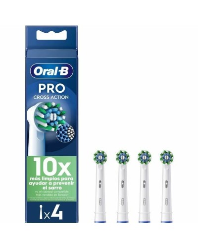 Rechange brosse à dents électrique Oral-B Pro Cross Action Blanc