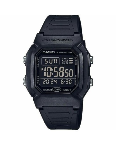 Reloj Hombre Casio W-800H-1BVES Ø 36 mm Negro