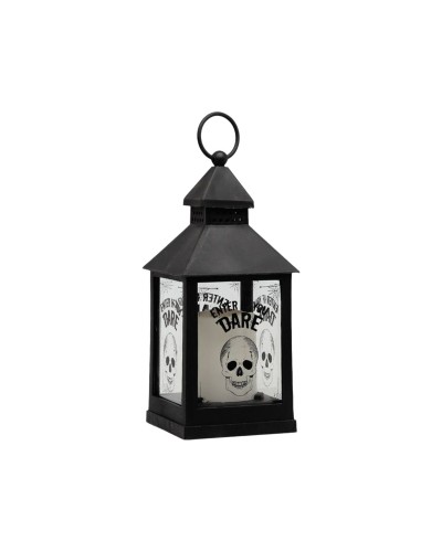 Lykta Svart Halloween 27 x 10 cm