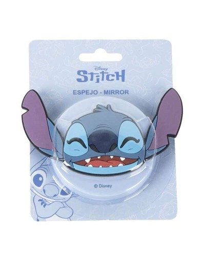 Specchio Tascabile Stitch Azzurro