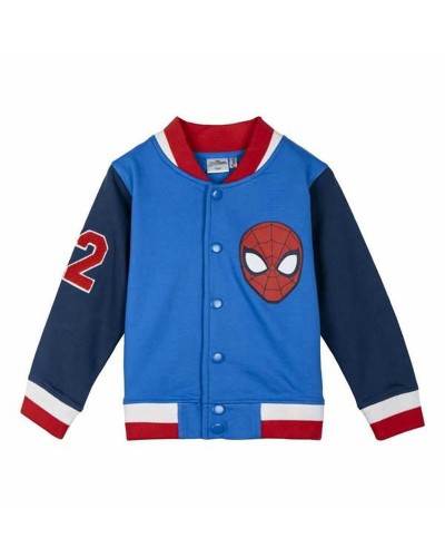 Unisex Sportjas Spider-Man Blauw (5 Jaar)