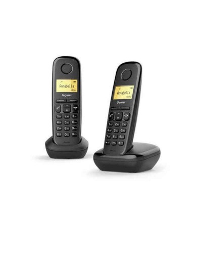 Draadloze telefoon Gigaset A170 Duo Zwart Wireless
